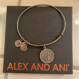 “A” initial bracelet